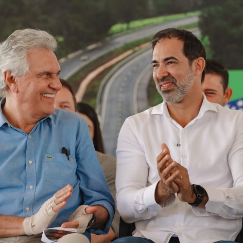 Duplicação da GO-010 é inaugurada com presença de governador Caiado e do prefeito Pellozo