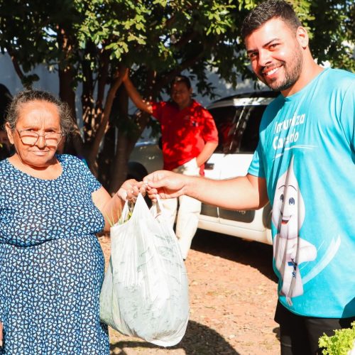PROJETO MUNDO VERDE LEVA HORTAS COMUNITÁRIAS E ALIMENTAÇÃO SAUDÁVEL ÀS UBSs EM SENADOR CANEDO