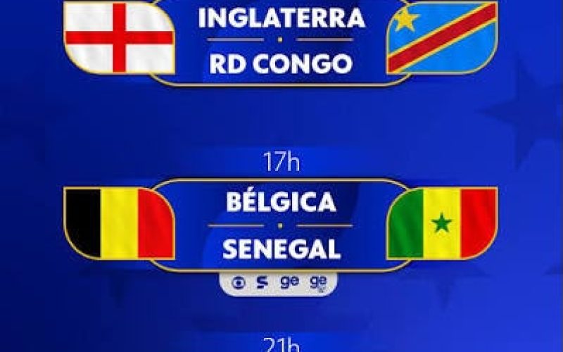Agenda do dia movimenta a Copa do Mundo, Jogos desta quarta-feira (01) reúnem seleções tradicionais e prometem disputas equilibradas