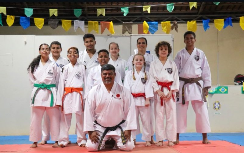 Caratecas de Senador Canedo se preparam para Campeonato Brasileiro