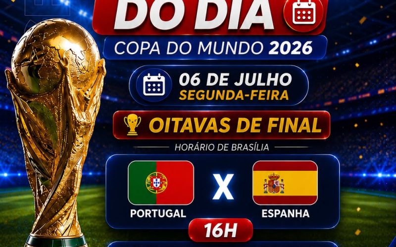 Copa do Mundo 2026: veja os jogos desta segunda-feira (6)