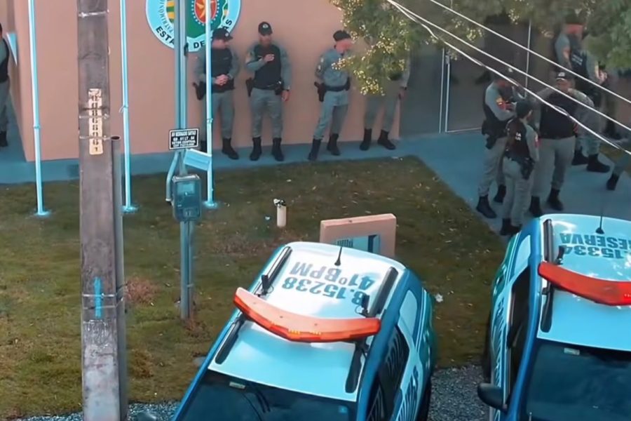 Caldazinha inaugura base moderna da Polícia Militar para reforçar o policiamento