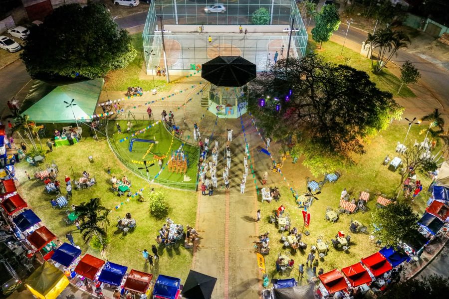 Vila Matinha recebe Arraiá do Coreto, Evento reuniu famílias com música, comidas típicas e apresentações culturais