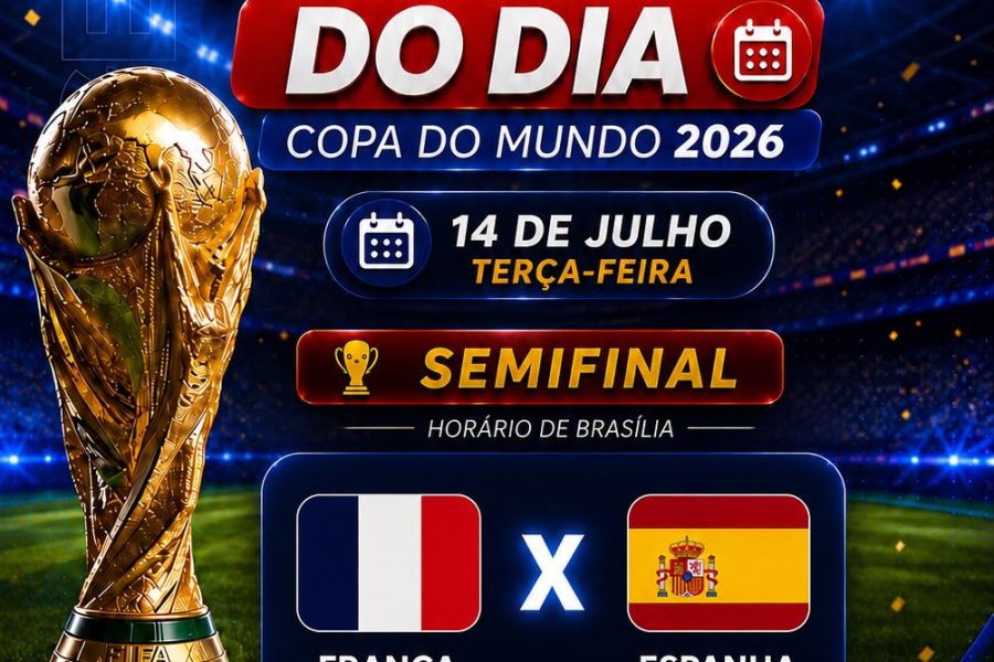 Copa do Mundo entra na fase semifinal e tem jogão nesta terça-feira (14)