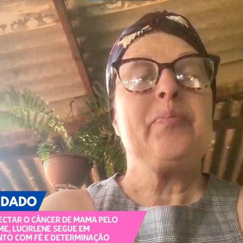 Servidora pública de Senador Canedo inspira mulheres ao enfrentar o câncer de mama