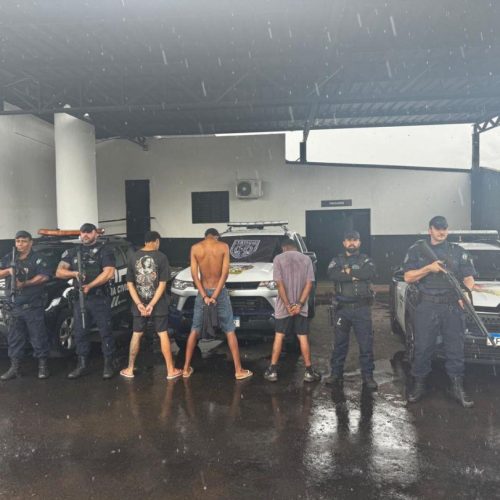 Senador Canedo registra operação da Guarda Civil Municipal com três presos por tráfico de drogas