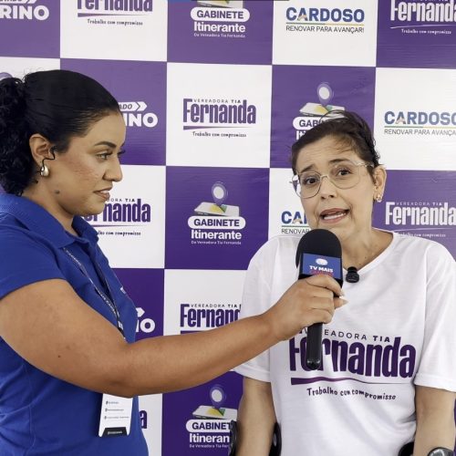 Gabinete Itinerante oferece serviços e lazer no Residencial Aracy Amaral