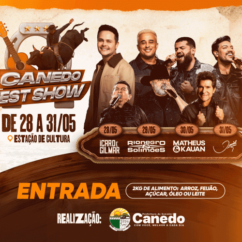 Prefeitura divulga habilitados para sorteio de espaços do Canedo Fest Show 2026