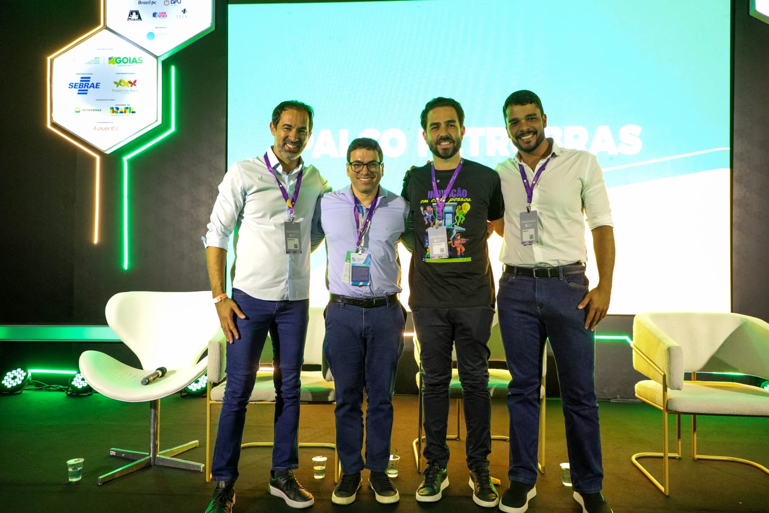 Senador Canedo esteve em evidência na Campus Party Goiás 2025, realizada nesta quarta-feira (20), no estacionamento do Shopping Passeio das Águas.