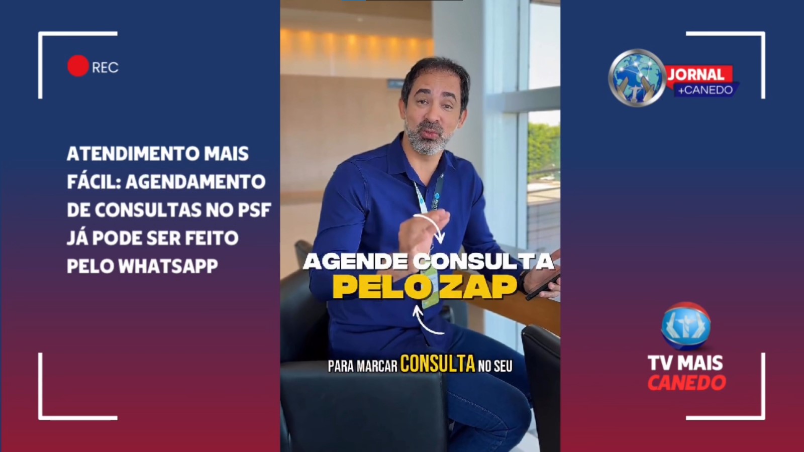 Senador Canedo facilita acesso à saúde com agendamento via WhatsApp
