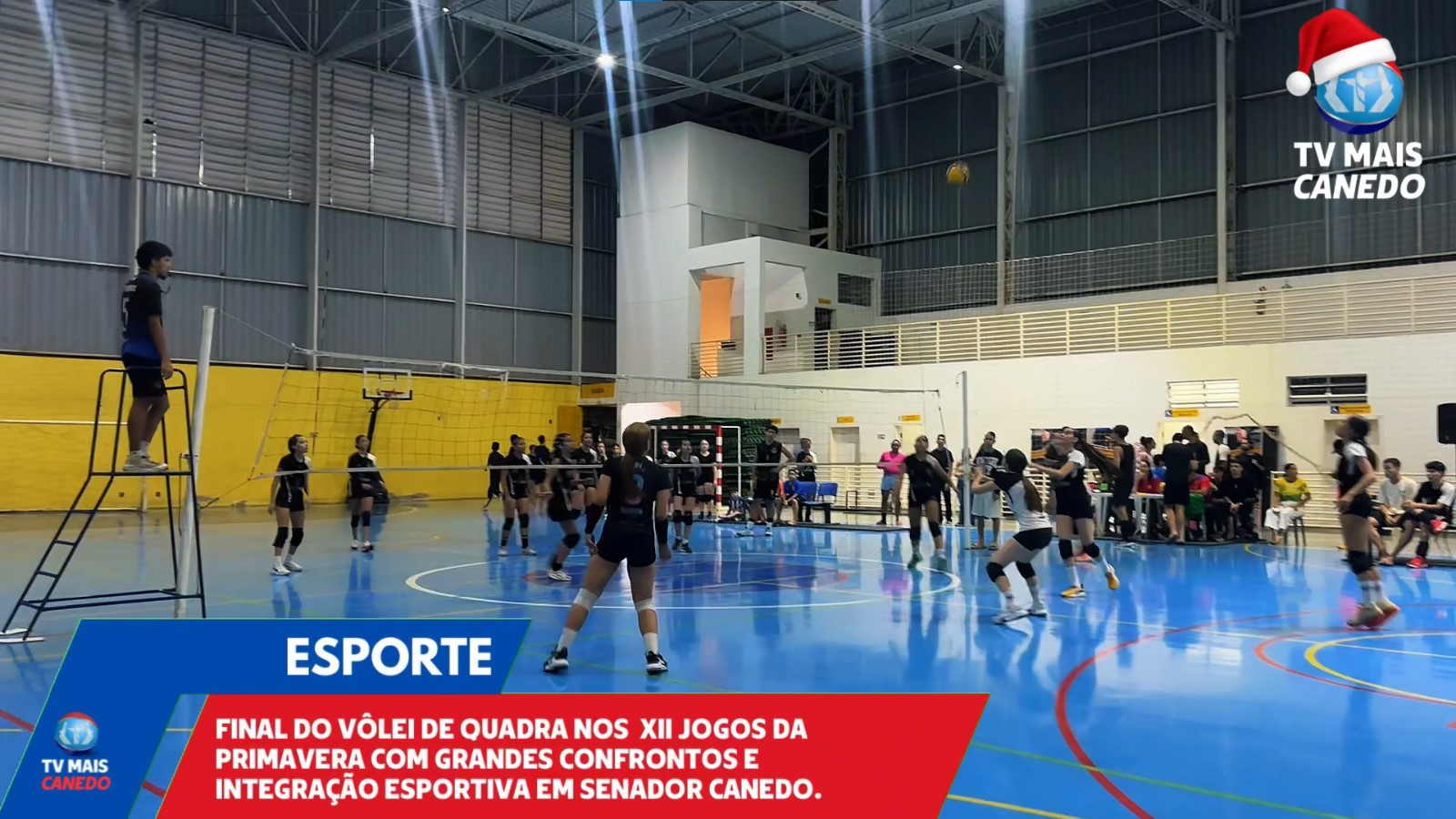 Final do vôlei encerra XII Jogos da Primavera com emoção no CIE