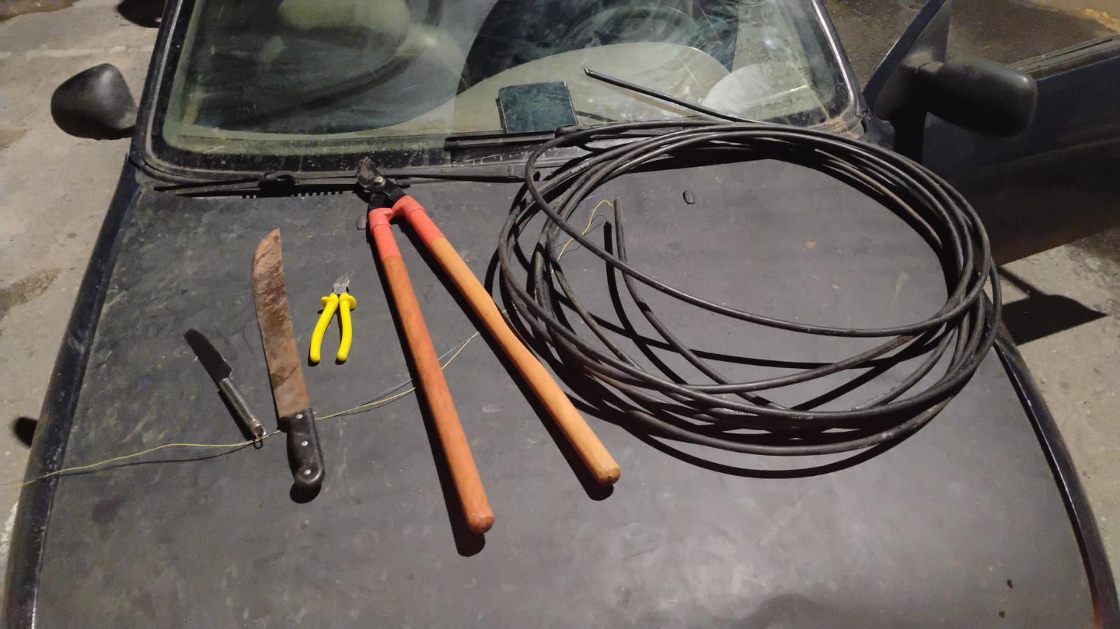 Videomonitoramento e GCM atuam de forma integrada no combate ao furto de fios em Senador Canedo