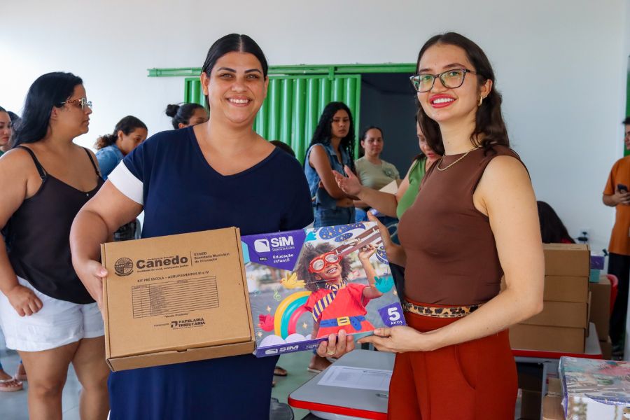Rede municipal de Senador Canedo adota material didático inédito para a pré-escola