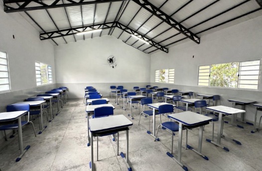 Prefeitura de Senador Canedo intensifica reformas e amplia escolas da rede municipal