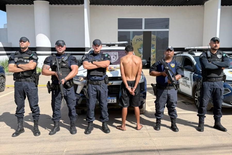 GCM detém suspeito de roubo a pedestre no Jardim Todos os Santos