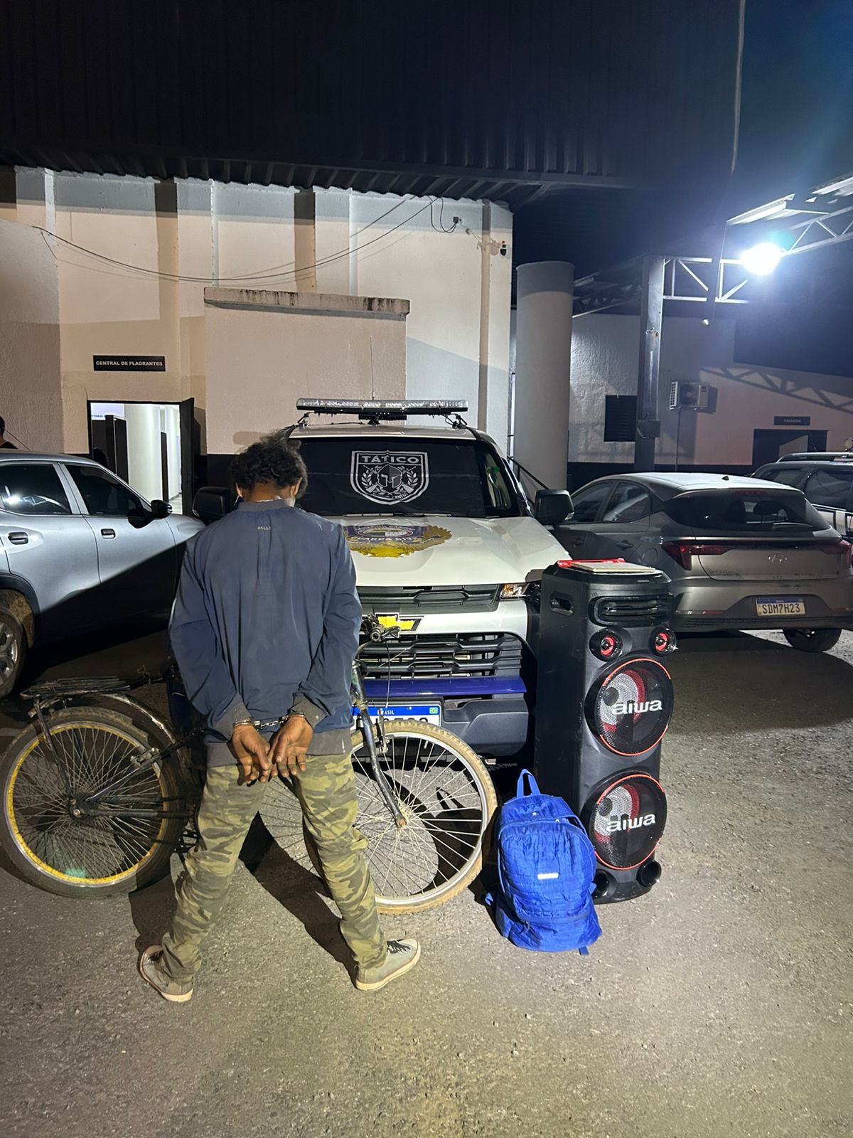 GCM detém suspeito de furtar escola e recupera equipamento em Senador Canedo