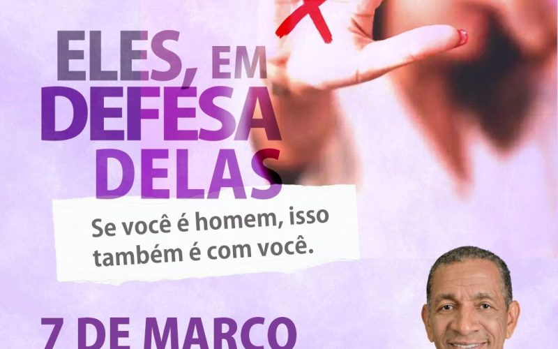 Ação em Goiânia mobiliza campanha “Eles em Defesa Delas” contra a violência contra a mulher