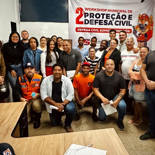 Alunos do IFG visitam base da Defesa Civil de Senador Canedo em atividade prática