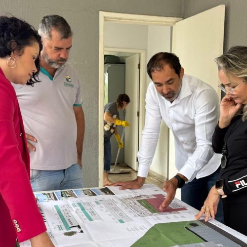 Obras de reforma e ampliação do CRAS do Jardim das Oliveiras seguem em andamento em Senador Canedo