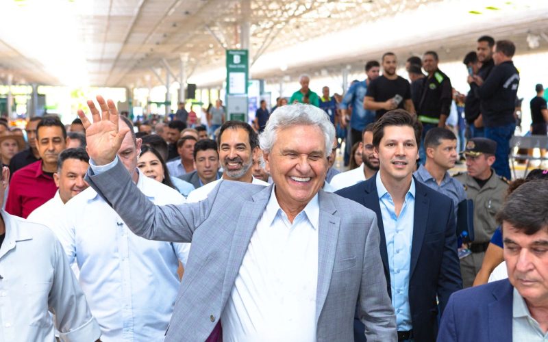 Caminhada em Goiânia pode marcar despedida de Ronaldo Caiado do governo de Goiás