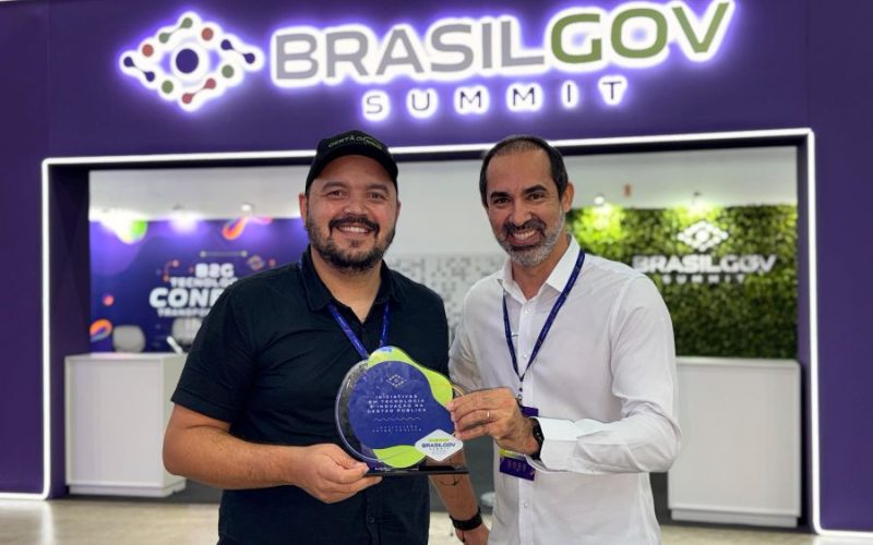 Projeto Conecta Canedo recebe prêmio nacional de inovação em evento de tecnologia para governos