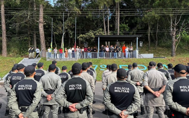 Senador Canedo realiza troca de comando do 27º BPM com presença de autoridades municipais e estaduais