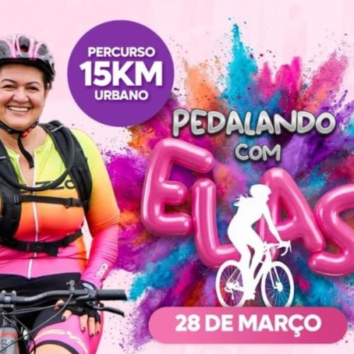 Evento “Pedalando com Elas” promove passeio ciclístico em Senador Canedo neste sábado (28)