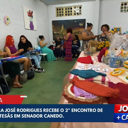 Encontro de Crocheteiras em Senador Canedo incentiva o empreendedorismo e a geração de renda