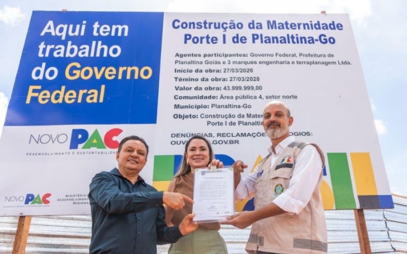Planaltina vai ganhar maternidade com 100 leitos pelo Novo PAC Saúde