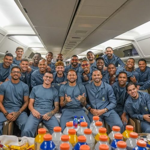 Seleção Brasileira embarca e inicia oficialmente busca pelo hexacampeonato