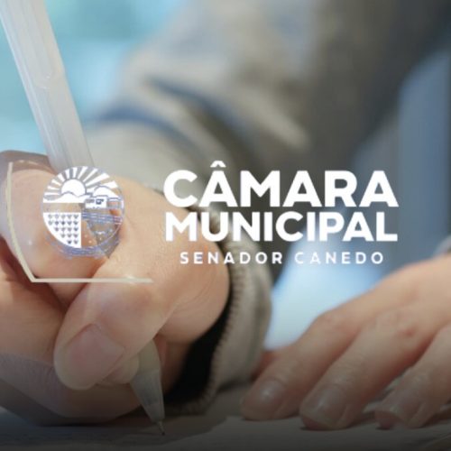 Câmara de Senador Canedo abre concurso público com 25 vagas e salários de até R$ 11,9 mil