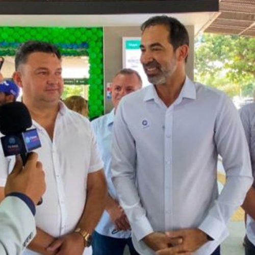 Prefeito e Vereadores de Senador Canedo Comemoram Entrega da nova Infraestrutura do Terminal Novo Mundo