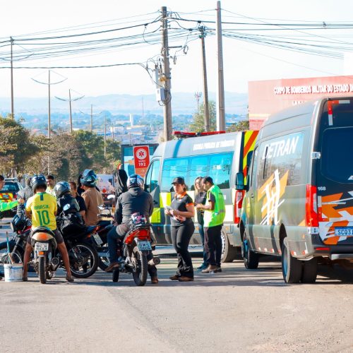 Semana do Motociclista tem ações educativas com foco na prevenção de acidentes em Senador Canedo