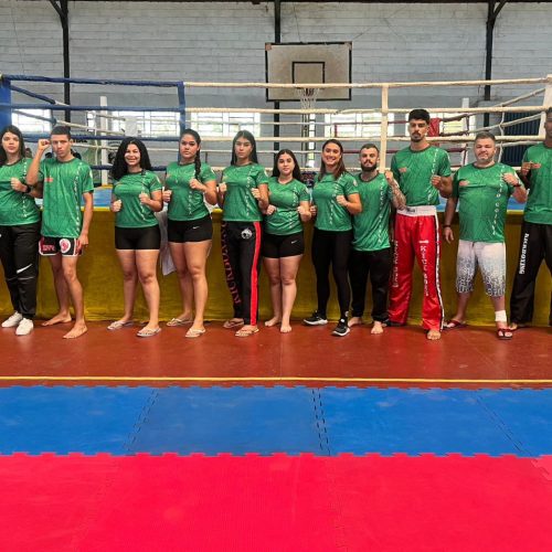 Atletas de Senador Canedo brilham no Campeonato Brasileiro de Kickboxing e conquistam 36 medalhas