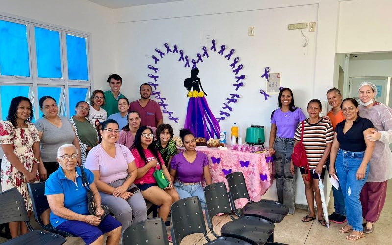 UBS do Prado realiza ação do Março Lilás com mais de 100 atendimentos