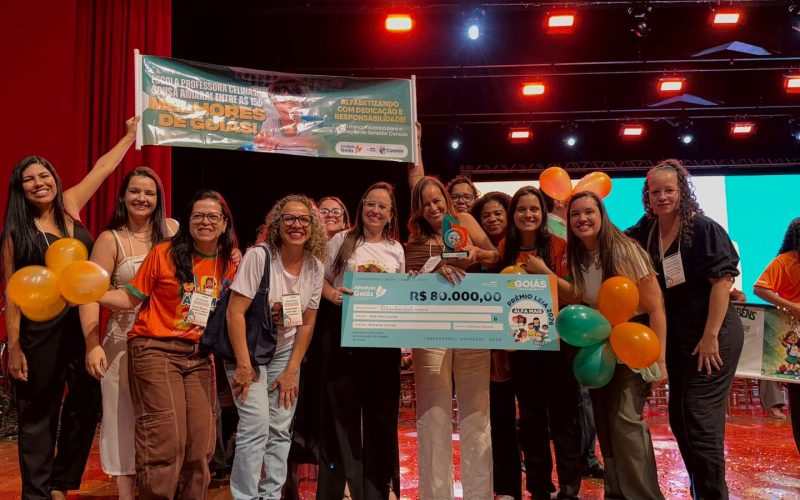 Escola de Senador Canedo está entre as 150 melhores de Goiás em alfabetização