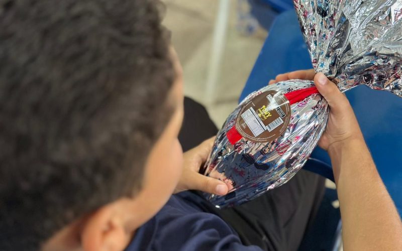 Guarda Mirim de Senador Canedo recebe ação especial de Páscoa