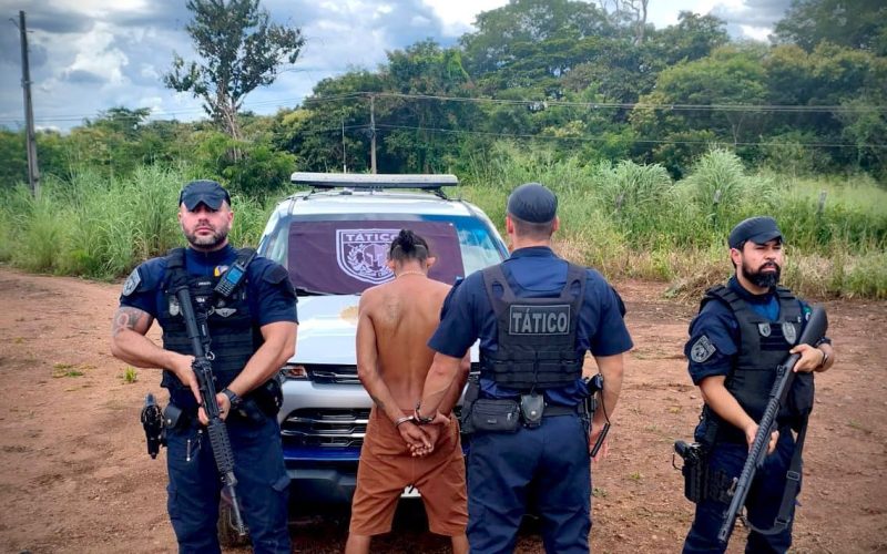 Homem é detido com drogas em área próxima à ferrovia em Senador Canedo