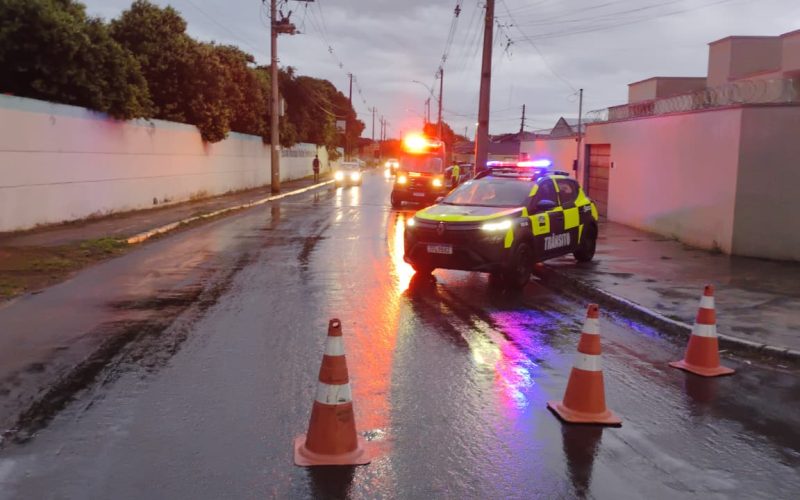 SMT atende ocorrência com morte de motorista ao volante em Senador Canedo