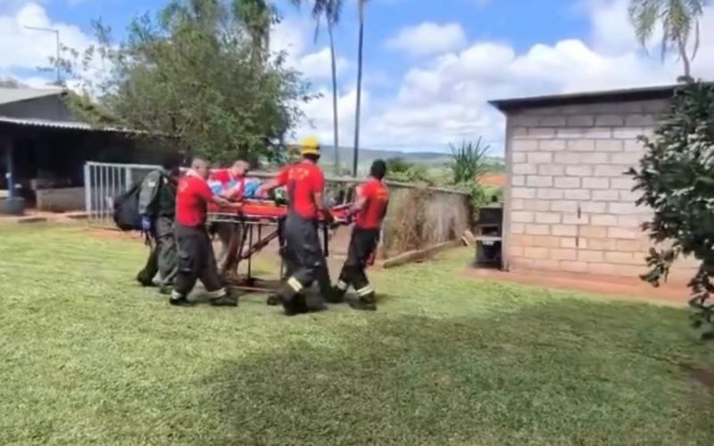 Incidente aéreo em Trindade: vítimas são socorridas e levadas a hospital