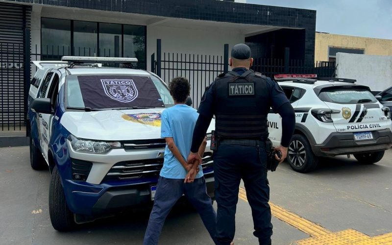 GCM detém homem por violência contra idosa em Senador Canedo.