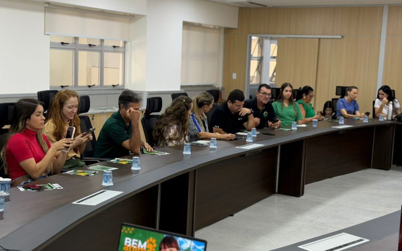 Senador Canedo recebe visita técnica de representantes de sete municípios.