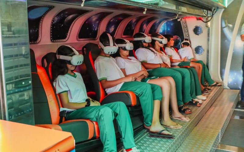 Projeto “Nave Equatorial” leva inovação e tecnologia às escolas de Senador Canedo