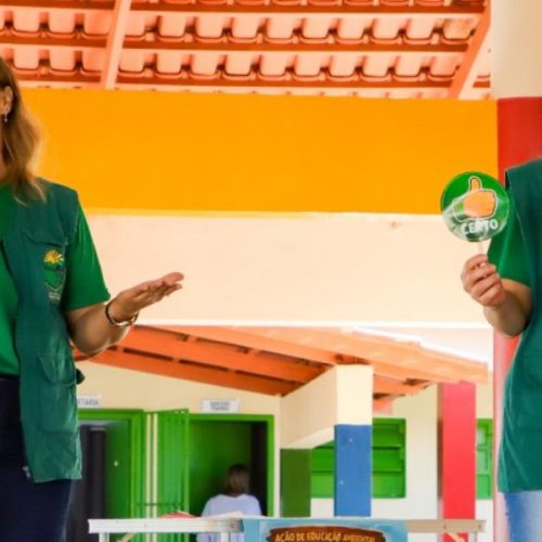 AMMA promove ação do Dia da Terra com alunos em Senador Canedo