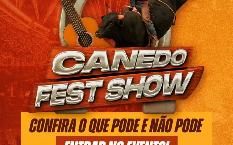 Canedo Fest Show 2026 terá quatro dias de rodeio e grandes shows nacionais