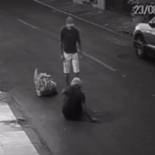 VIOLÊNCIA: homem com tornozeleira é preso suspeito de espancar idoso por cerca de 30 minutos em Goiânia