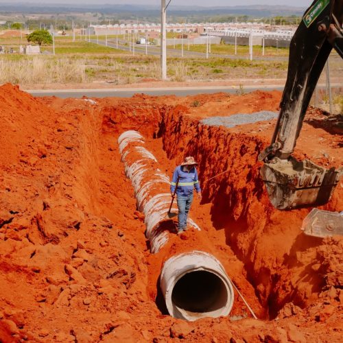 Campo das Flores começa a ganhar infraestrutura para receber novas moradias em Senador Canedo