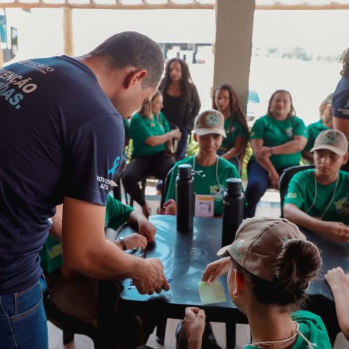 Guardiões Ambientais aprendem sobre trânsito e meio ambiente em visita a transportadora