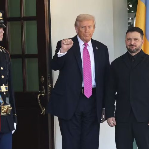 Trump recebe Zelensky na Casa Branca em nova tentativa de avançar negociações de paz com a Rússia