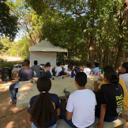 Guardas Mirins de Senador Canedo Aprendem Sobre Biodiversidade e Preservação em Oficina Ambiental